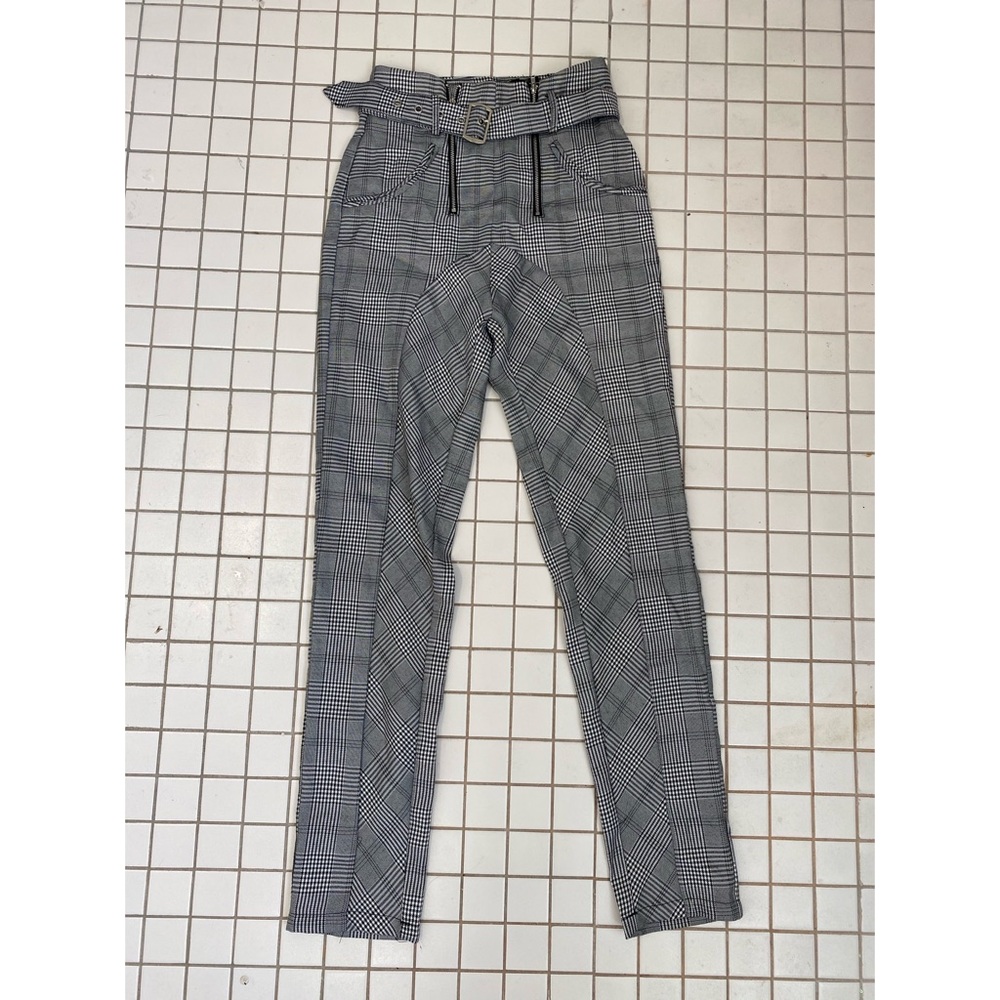 DollsKill Cropped Plaid Pants